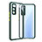 Silicone Transparent Mirror Frame Case Cover for Vivo V20 SE
