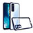 Silicone Transparent Mirror Frame Case Cover for Vivo Y70 (2020)