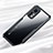 Silicone Transparent Mirror Frame Case Cover for Xiaomi Mi 10T 5G Black