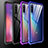 Silicone Transparent Mirror Frame Case Cover for Xiaomi Mi 9 SE