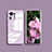 Silicone Transparent Mirror Frame Case Cover for Xiaomi Mi Mix 4 5G Purple