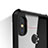 Silicone Transparent Mirror Frame Case Cover for Xiaomi Redmi Note 6 Pro