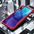 Silicone Transparent Mirror Frame Case Cover H01 for Huawei Nova 4e Red
