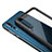 Silicone Transparent Mirror Frame Case Cover H01 for Huawei P20 Pro