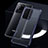 Silicone Transparent Mirror Frame Case Cover H01 for Samsung Galaxy S20 Ultra