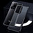 Silicone Transparent Mirror Frame Case Cover H01 for Samsung Galaxy S20 Ultra 5G