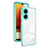 Silicone Transparent Mirror Frame Case Cover H01P for Oppo A78 5G