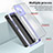 Silicone Transparent Mirror Frame Case Cover H01P for Realme Narzo 50A Prime