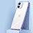 Silicone Transparent Mirror Frame Case Cover H02 for Apple iPhone 12