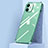 Silicone Transparent Mirror Frame Case Cover H02 for Apple iPhone 12 Mini