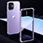 Silicone Transparent Mirror Frame Case Cover H02 for Apple iPhone 12 Mini