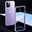 Silicone Transparent Mirror Frame Case Cover H02 for Apple iPhone 12 Pro Max