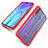 Silicone Transparent Mirror Frame Case Cover H02 for Huawei Honor 20i