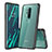 Silicone Transparent Mirror Frame Case Cover H02 for OnePlus 8 Pro