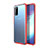 Silicone Transparent Mirror Frame Case Cover H02 for Samsung Galaxy S20 5G