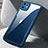 Silicone Transparent Mirror Frame Case Cover H03 for Apple iPhone 12