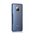 Silicone Transparent Mirror Frame Case Cover H04 for Huawei Mate 20 Blue