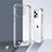 Silicone Transparent Mirror Frame Case Cover H07 for Apple iPhone 12 Pro Max