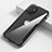 Silicone Transparent Mirror Frame Case Cover M01 for Apple iPhone 12 Mini Clear