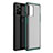 Silicone Transparent Mirror Frame Case Cover M01 for OnePlus 8T 5G