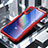 Silicone Transparent Mirror Frame Case Cover M02 for Xiaomi Mi 9 SE Red