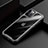 Silicone Transparent Mirror Frame Case Cover M03 for Apple iPhone 12 Pro
