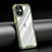 Silicone Transparent Mirror Frame Case Cover M04 for Apple iPhone 12 Mini