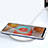 Silicone Transparent Mirror Frame Case Cover MQ1 for Samsung Galaxy A42 5G