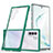 Silicone Transparent Mirror Frame Case Cover MQ1 for Samsung Galaxy Note 10 5G