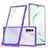 Silicone Transparent Mirror Frame Case Cover MQ1 for Samsung Galaxy Note 10 5G