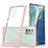 Silicone Transparent Mirror Frame Case Cover MQ1 for Samsung Galaxy Note 20 5G
