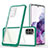 Silicone Transparent Mirror Frame Case Cover MQ1 for Samsung Galaxy S20 Plus 5G