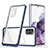 Silicone Transparent Mirror Frame Case Cover MQ1 for Samsung Galaxy S20 Plus 5G