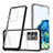 Silicone Transparent Mirror Frame Case Cover MQ1 for Samsung Galaxy S20 Ultra 5G