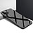 Silicone Transparent Mirror Frame Case Cover N01 for Apple iPhone 12 Pro Max Black