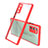 Silicone Transparent Mirror Frame Case Cover N02 for Samsung Galaxy Note 20 5G