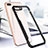 Silicone Transparent Mirror Frame Case Cover P01 for Apple iPhone 7 Plus