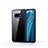 Silicone Transparent Mirror Frame Case Cover S01 for Samsung Galaxy S10e Blue