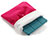 Sleeve Velvet Bag Case Pocket for Apple iPad 2 Hot Pink