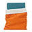 Sleeve Velvet Bag Case Pocket for Apple iPad 2 Orange
