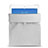 Sleeve Velvet Bag Case Pocket for Apple iPad 3 White