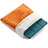 Sleeve Velvet Bag Case Pocket for Apple iPad 4 Orange
