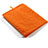 Sleeve Velvet Bag Case Pocket for Apple iPad Mini 2 Orange