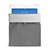 Sleeve Velvet Bag Case Pocket for Apple iPad Mini 3 Gray