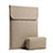 Sleeve Velvet Bag Case Pocket for Apple MacBook Air 13 inch (2020) Brown