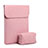 Sleeve Velvet Bag Case Pocket for Apple MacBook Air 13 inch (2020) Pink