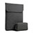 Sleeve Velvet Bag Case Pocket for Apple MacBook Pro 15 inch Black