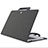 Sleeve Velvet Bag Case Pocket for Huawei Matebook X Pro (2020) 13.9 Black