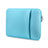 Sleeve Velvet Bag Case Pocket S01 for Samsung Galaxy Book Flex 13.3 NP930QCG Sky Blue