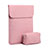 Sleeve Velvet Bag Case Pocket S02 for Huawei Honor MagicBook Pro (2020) 16.1 Pink